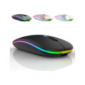 Convenient Cla100 Usb Rechargeable 2.4Ghz Wireless Ergonomic Ultra-Thin Mouse