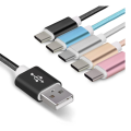 Convenient And Practical 100Cm Usb Type-c Cable And Metal Plug Fast Charging Cable Suitable For Huaw