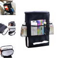 Convenient Car Seat Back Storage Rack Multi-Pocket Travel Cooler Storage Bag Hanger