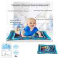 Soft Baby Inflatable Aquarium Toy Water Mat Tummy Play Water Mat