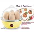 Quick egg cooker steamer electric cooker for 7 eggs
