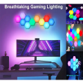 Exquisite Hexagonal Light Strip With Remote Control, Smart Led Wall Light Panel Touch-Sensitive Rgb