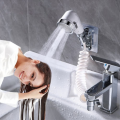 Convenient Home Shampoo Shower External Washbasin Faucet Bathroom Handheld Telescopic Shower Set Pre