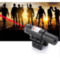 Shiny Tactical Red Laser Sight Fitted With Rail Mounted Infrared Targeting Laser Sight