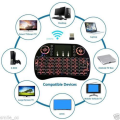 Mini Backlit Wireless Touchpad Keyboard Air Mouse