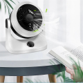 Powerful, Low-Noise Electric Air Circulation Desktop Fan With Base-Mounted Controller