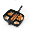 Versatile Split Frying Pan For All-In-One Cooked Breakfasts And More! 32x38cm