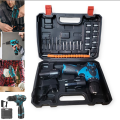 Electric Drill Set Cordless Combination Drill Lithium Ion Drill Screwdriver Accessories Set Electric