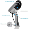 Professional Looking Virtual/Fake Security Camera Dummy Security Cctv Camera Infrared Led Outdoor Si