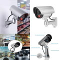 Professional Looking Virtual/Fake Security Camera Dummy Security Cctv Camera Infrared Led Outdoor Si