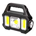 Portable Led Solar Work Light Usb Rechargeable Portable Camping Light