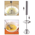 Necessary Household Stainless Steel Egg Beater, Whipping Cream Egg Beater, Stirring Manual Egg Beate