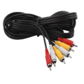 Multifunctional 10M 3 Rca To 3 Rca Cable Audio Video Cable