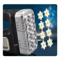 Multifunctional Flashlight Solar Rechargeable Flashlight Led Side Light Searchlight Outdoor Home Eme