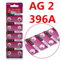 Affordable And Durable Ag2 396A 1.55V Alkaline Battery 10 Pcs