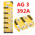 Affordable And Durable Ag3 392A 1.55V Alkaline Battery 10pcs