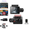 Safe High-Definition 1080P 3-Inch Screen Dual-Channel Driving Recorder Equipped With Rear Probe