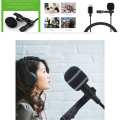 Clear Lavalier Microphone For Apple Devices Iphone Ipad, Lightning Connector