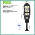 Affordable And Convenient 90Cob Solar Sword High Brightness Wall Lamp Garden Light