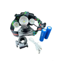 Affordable And Convenient Head-Mounted Flashlight Led Headlight Rechargeable Battery