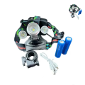 Affordable And Convenient Head-Mounted Flashlight Led Headlight Rechargeable Battery