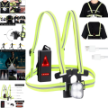Multifunctional And Convenient Aerbes Rechargeable Led Running Chest Strap Light