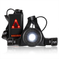Convenient And Affordable Aerbes Rechargeable Led Running Light Chest Strap With 1800mah Battery