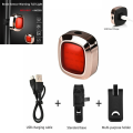 Convenient And Affordable Aerbes Bicycle Taillight With Buzzer Sensor And Red Light Flashing