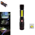 Mini Torch Multifunction Flashlight 6W Led Usb Rechargeable