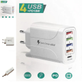 Multifunctional 48W USB 5-Port Charger Adapter