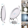 Affordable And Convenient 6W Panel Recessed Ceiling Light Downlight