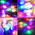 Atmospheric Garden Bubble String Lights With Hooks And Extension Ports 220V 5M