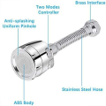 Convenient 360° Rotating Faucet Aerator Universal Kitchen Faucet Spray Head Water-Saving Faucet