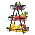3-Tier Fruit Basket Fruit And Vegetable Basket Removable Bread Basket Vegetable Rack Fruit Basket Fr