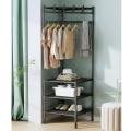 Coat Rack With Rack Vintage Corner Hall Tree With 2 Racks Entrance Clothes Rack With 1 Cross Bar Ent