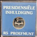 RSA 1994 Presidential Inauguration  R5 in SA Mint Capsule