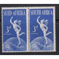 Union S.A. SASCC 129b, 3d `Lake `in Africa variety,  MH