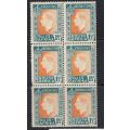 Union S.A. SASCC 72, 1,1/2d  Mouse flaw variety,  MNH