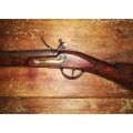 ORIGINAL EARLY 19TH CENTURY FLINTLOCK GUN