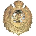 British Royal Engineers cap badge with slide