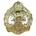Royal Hampshire regiment cap badge with slide