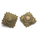 Lot of 2 British Army rank pips sweetheart brooches