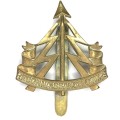 WW2 British Reconnaissance Corps cap badge with slide