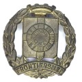 British Legion of the Frontiersmen cap badge - broken slide