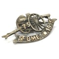 Omer 1915 Field Artillery Sweetheart Brooch