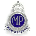 Military Police War Reserve button badge