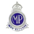 Military Police reserve button badge