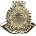 Salvation Army Blood and Fire officer`s cap badge