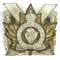 The Perth Regiment of Canada cap badge - Crown