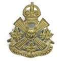 Canada WW2 Edmonton regiment cap badge with lugs
